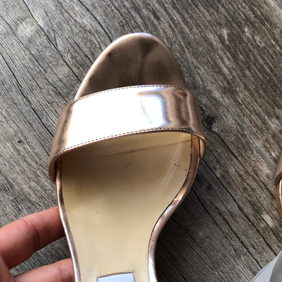 Jimmy Choo Edina Ankle Strap heels rose gold - Picture 12 of 14